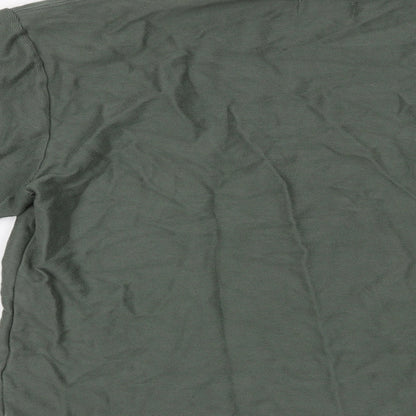 Topman Mens Green   Pullover Jumper Size S