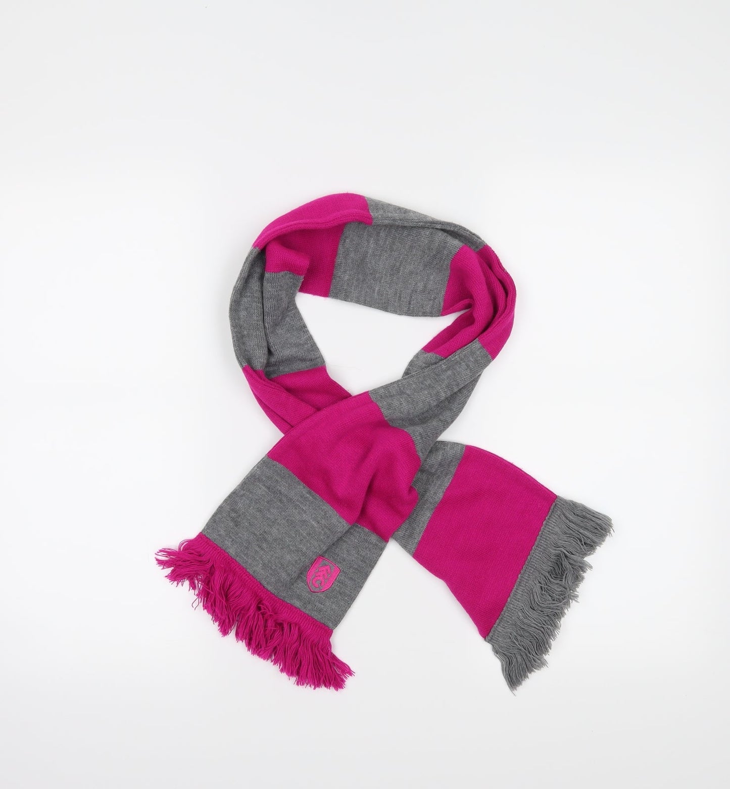 FFC  Womens Pink Striped   Scarf   - FFC Football