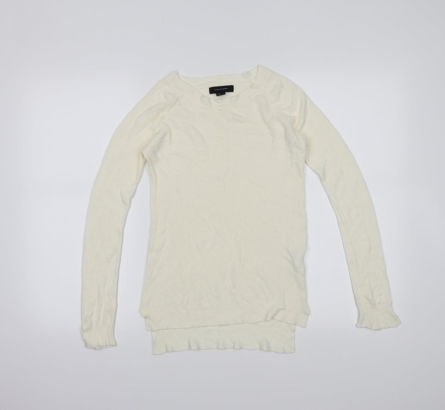 Atmosphere Womens White   Pullover Jumper Size 6