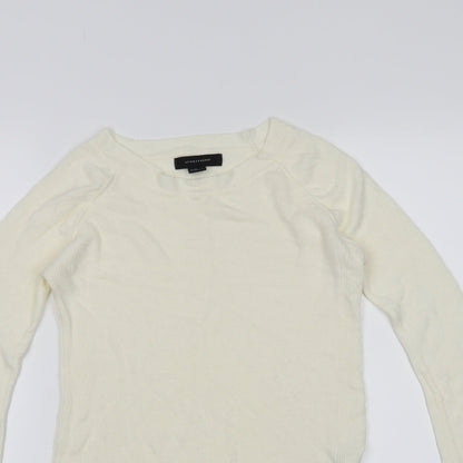 Atmosphere Womens White   Pullover Jumper Size 6