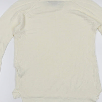 Atmosphere Womens White   Pullover Jumper Size 6