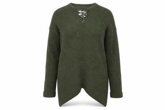 Select Womens Green   Pullover Jumper Size 8