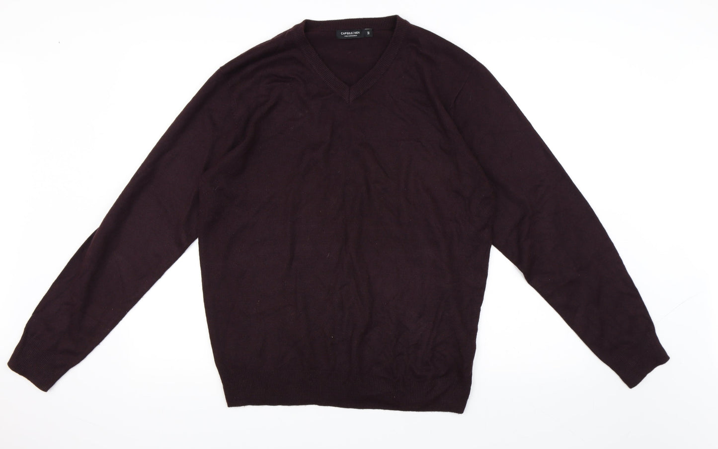 Capsule Mens Purple   Pullover Jumper Size M
