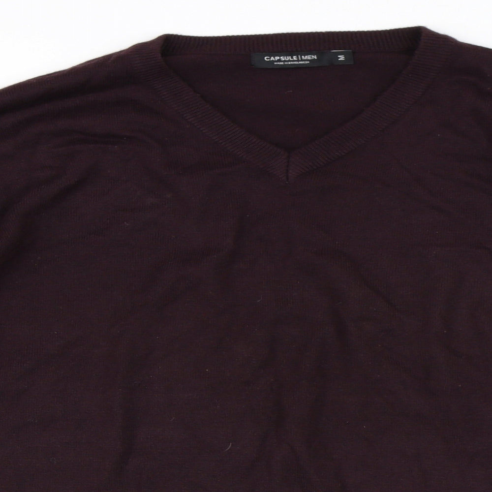 Capsule Mens Purple   Pullover Jumper Size M