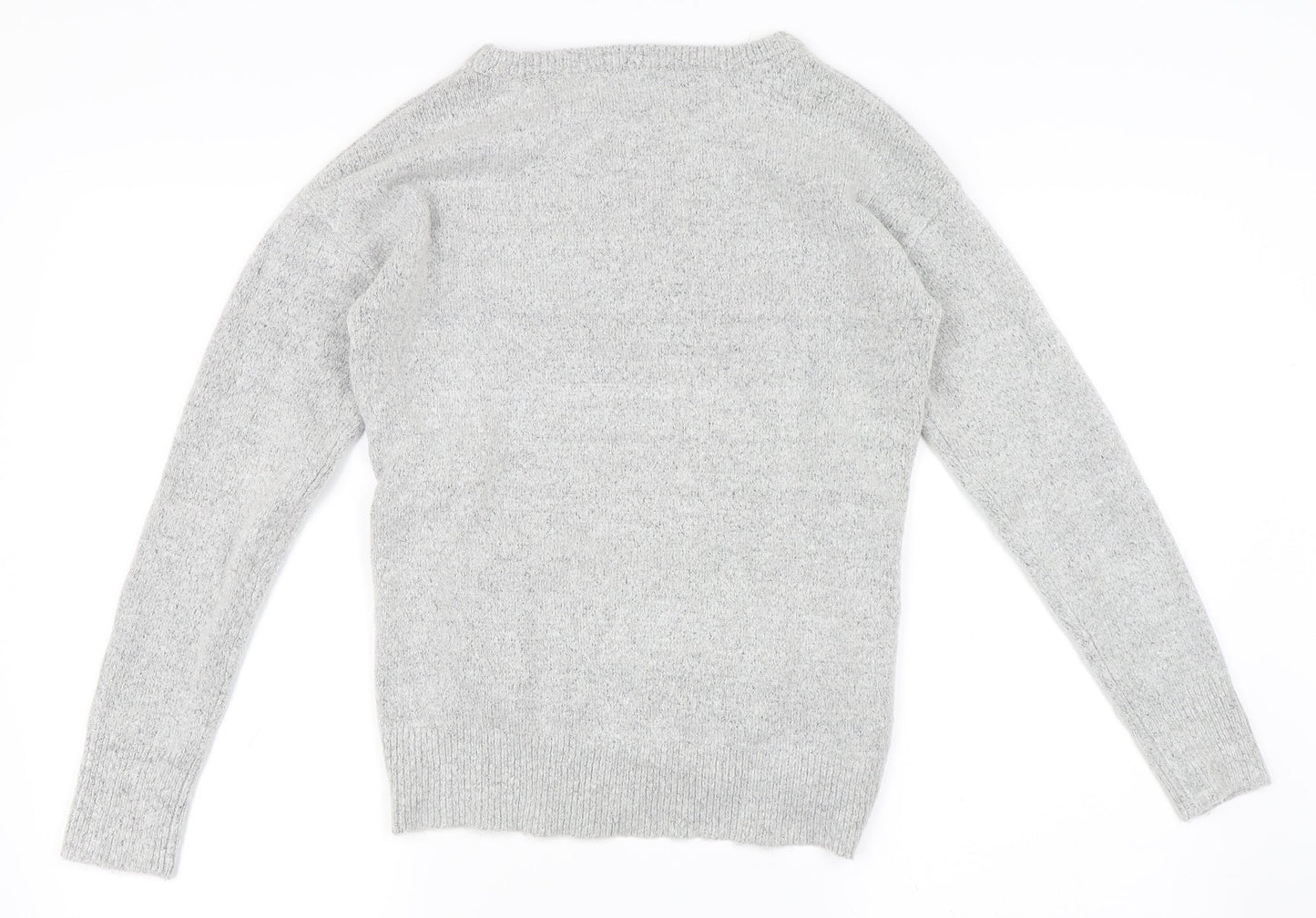 WOW Womens Grey   Pullover Jumper Size XS