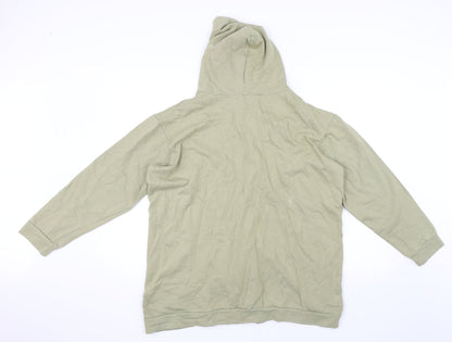 Pretty Little Thing  Womens Green   Pullover Hoodie Size 12