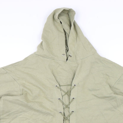 Pretty Little Thing  Womens Green   Pullover Hoodie Size 12