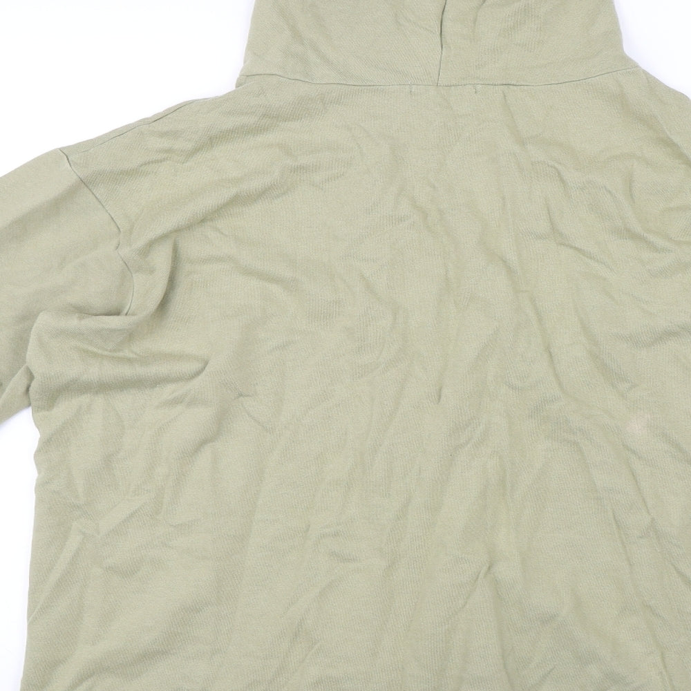 Pretty Little Thing  Womens Green   Pullover Hoodie Size 12