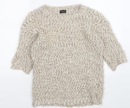the originals Womens Brown  Knit Pullover Jumper Size M