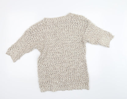 the originals Womens Brown  Knit Pullover Jumper Size M