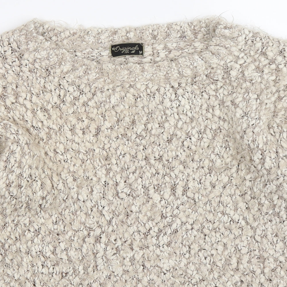 the originals Womens Brown  Knit Pullover Jumper Size M