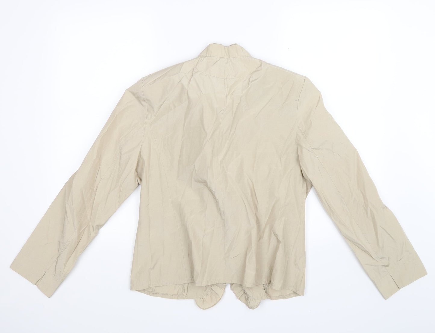 Womens UK Size 12 oscar B Beige Jacket