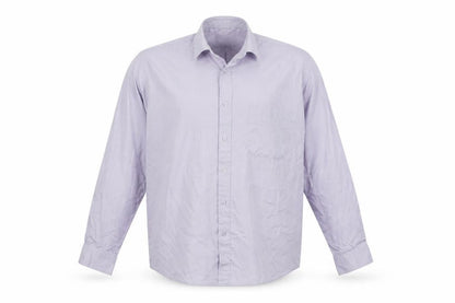 Mens UK Size 17 Tom Hagan Purple  Button-Up Long Sleeve Casual Shirt