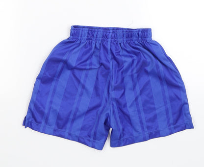 sondig Boys Blue Striped  Sweat Shorts Size 3-4 Years
