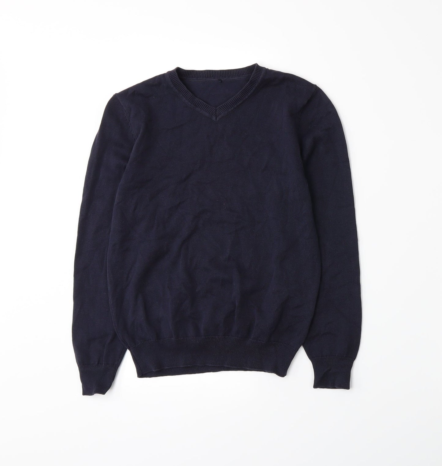 George Girls Blue  Knit Pullover Jumper Size 9-10 Years