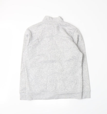 LA Gear Girls Grey  Jersey Full Zip Sweatshirt Size 13 Years