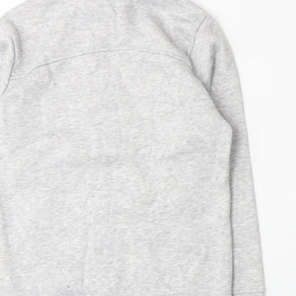 LA Gear Girls Grey  Jersey Full Zip Sweatshirt Size 13 Years