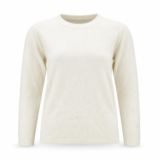 Pure & Natural Womens Beige  Knit Pullover Jumper Size L