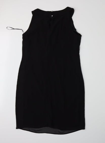 Dorothy Perkins Womens Black   A-Line  Size 12