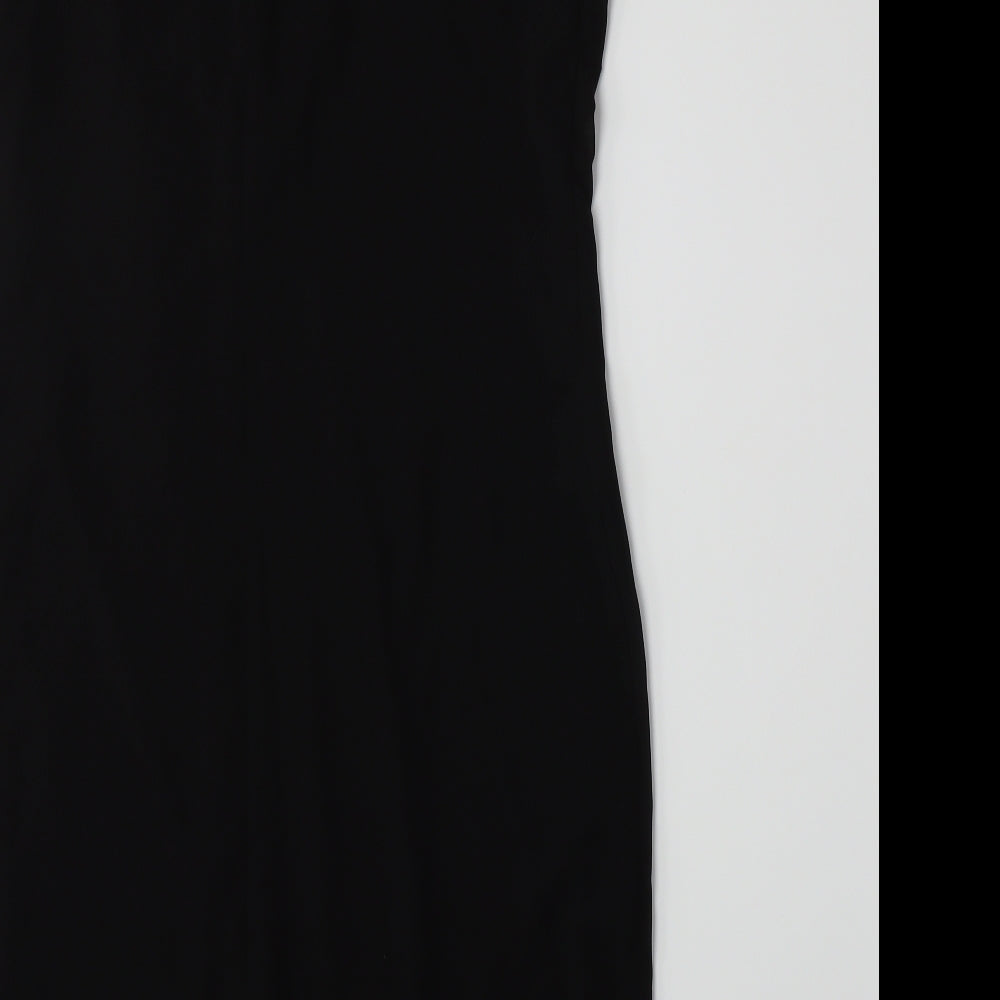 Dorothy Perkins Womens Black   A-Line  Size 12