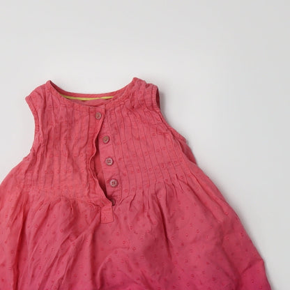 Marks and Spencer Girls Pink   A-Line  Size 12-18 Months