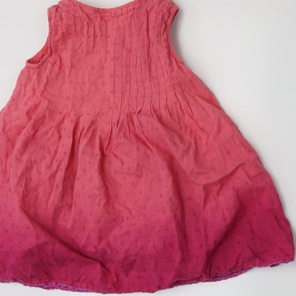 Marks and Spencer Girls Pink   A-Line  Size 12-18 Months