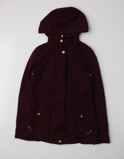 New Look Womens Purple   Jacket Coat Size 8