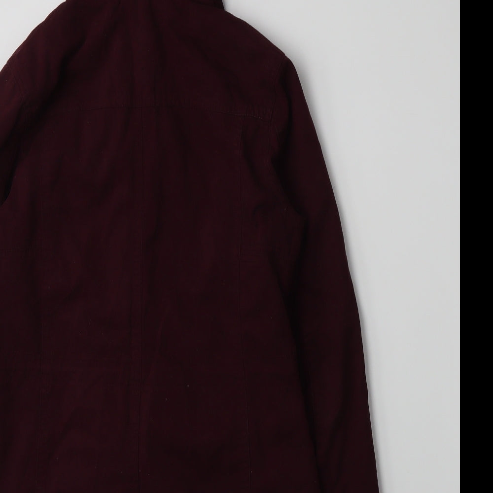 New Look Womens Purple   Jacket Coat Size 8