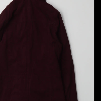 New Look Womens Purple   Jacket Coat Size 8