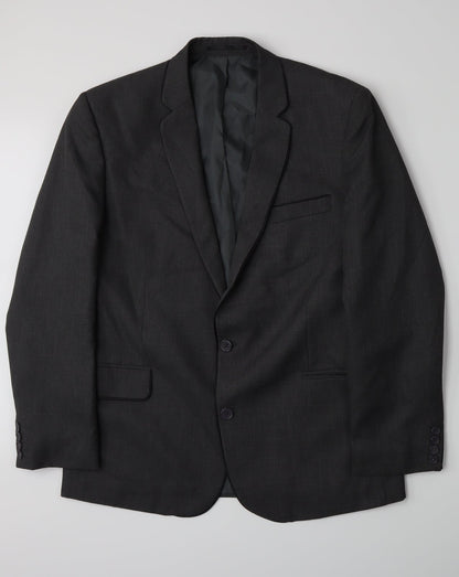 F&F Mens Grey   Jacket Suit Jacket Size L