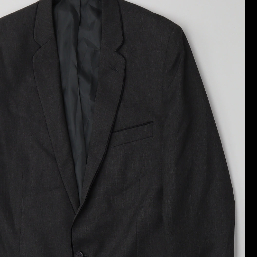 F&F Mens Grey   Jacket Suit Jacket Size L