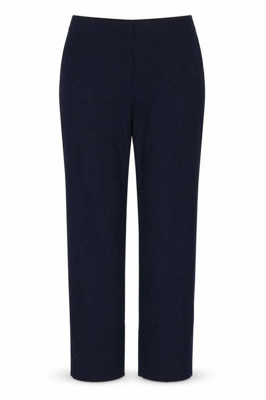 Womens UK Size 10 Papaya Regular Fit Dress Pants Blue Trousers