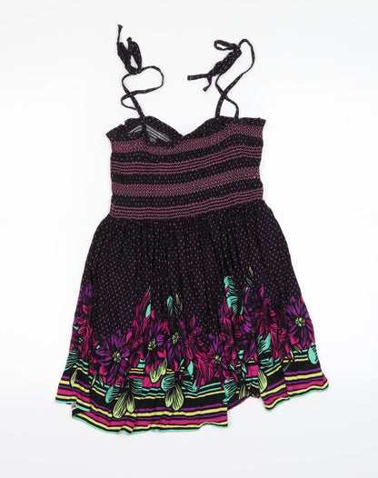 Oasis Womens Multicoloured Striped  Shift  Size 10