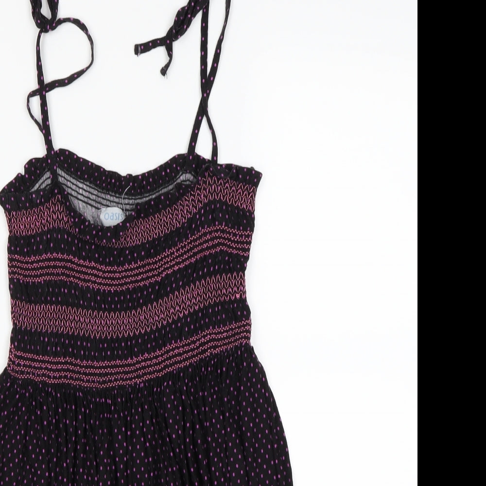 Oasis Womens Multicoloured Striped  Shift  Size 10