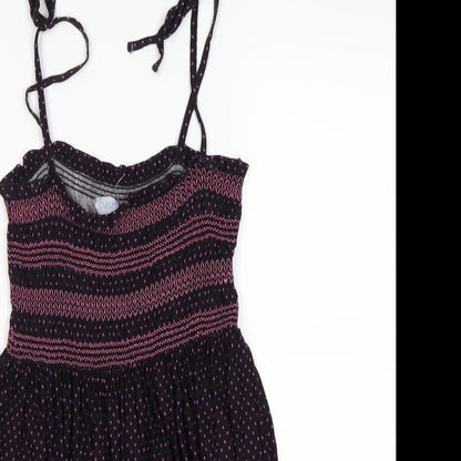 Oasis Womens Multicoloured Striped  Shift  Size 10