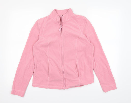 Sainsburys Womens Pink   Henley Jumper Size 10