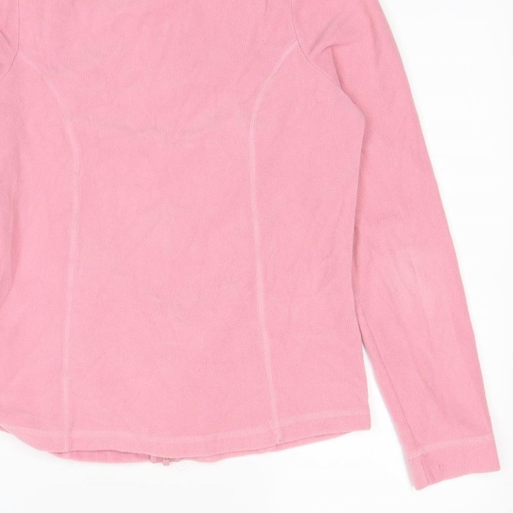 Sainsburys Womens Pink   Henley Jumper Size 10