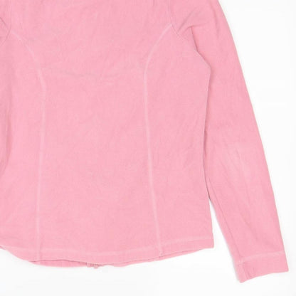 Sainsburys Womens Pink   Henley Jumper Size 10
