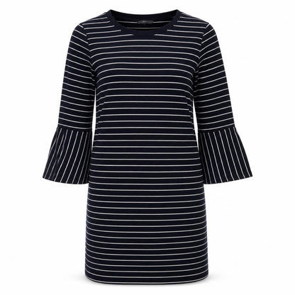 Next Womens Blue Striped  Shift  Size 10