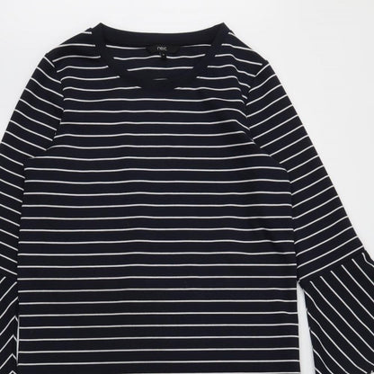 NEXT Womens Blue Striped  Shift  Size 10