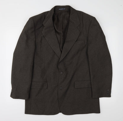 Mens UK Size 40 Greenwoods Regular Brown Suit Jacket