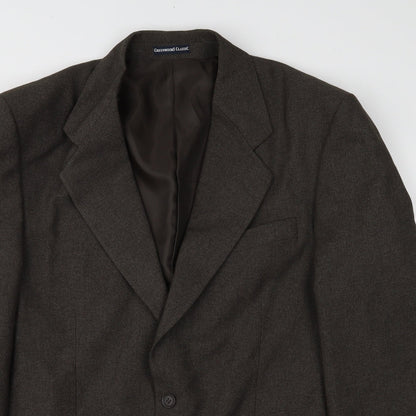 Mens UK Size 40 Greenwoods Regular Brown Suit Jacket