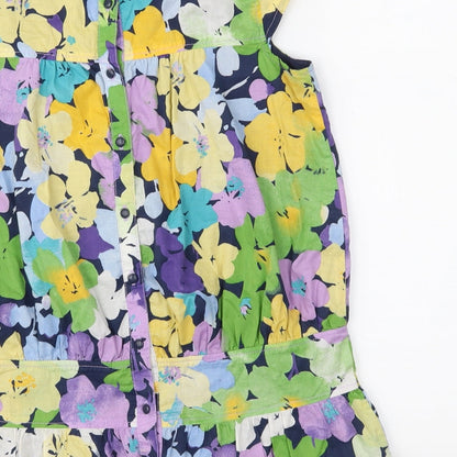Gap Girls Multicoloured Floral  Basic Blouse Size 12-13 Years