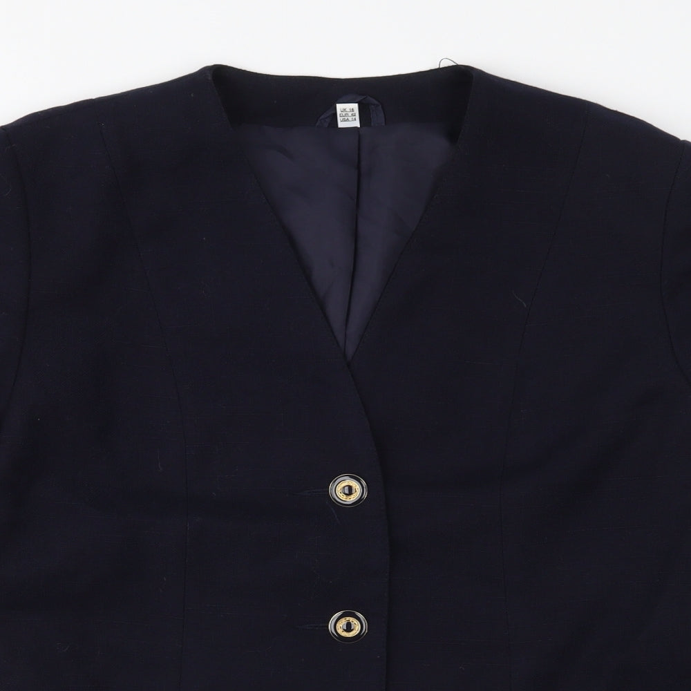 First Avenue Womens Blue   Jacket  Size 16