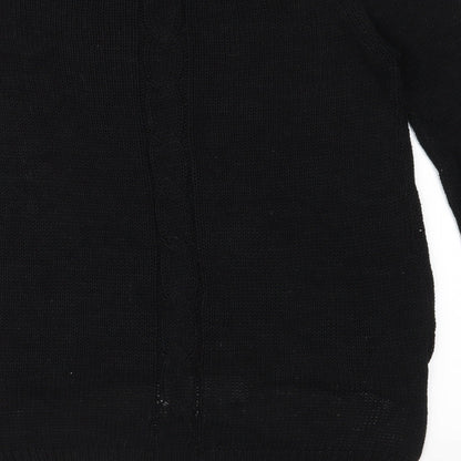 Vintage Havana Womens Black  Knit Pullover Jumper Size M