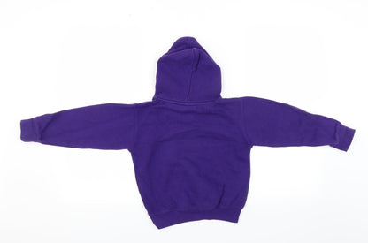 Cotton Ridge Boys Purple   Pullover Hoodie Size 5-6 Years