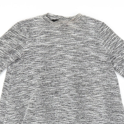 River Island Womens Grey   Jumper Dress  Size 8