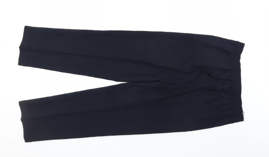 Womens UK Size 12 Le Bon Marché Regular Fit  Blue Trousers