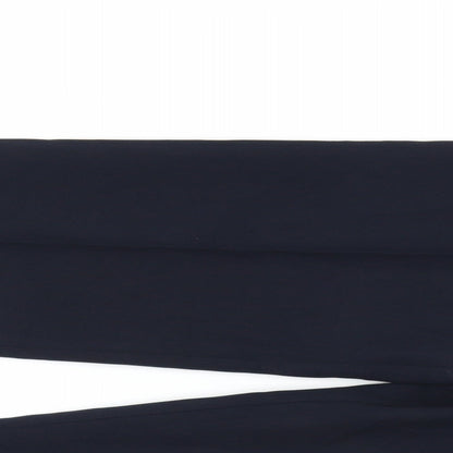 Womens UK Size 12 Le Bon Marché Regular Fit  Blue Trousers