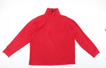 Tresspass Mens Red   Pullover Jumper Size XL